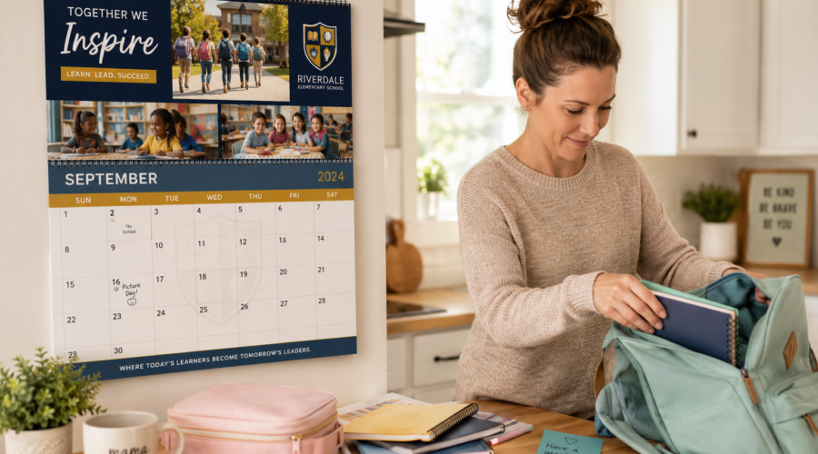 Creative Ideas For Custom School Calendars | Using a Custom Photo Calendar | Print Calendars Online | Delivery Australia-Wide