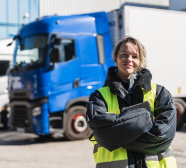 Women working in Australia's logistics industry managing interstate refrigerated freight, temperature controlled transport, and cold storage and transport operations