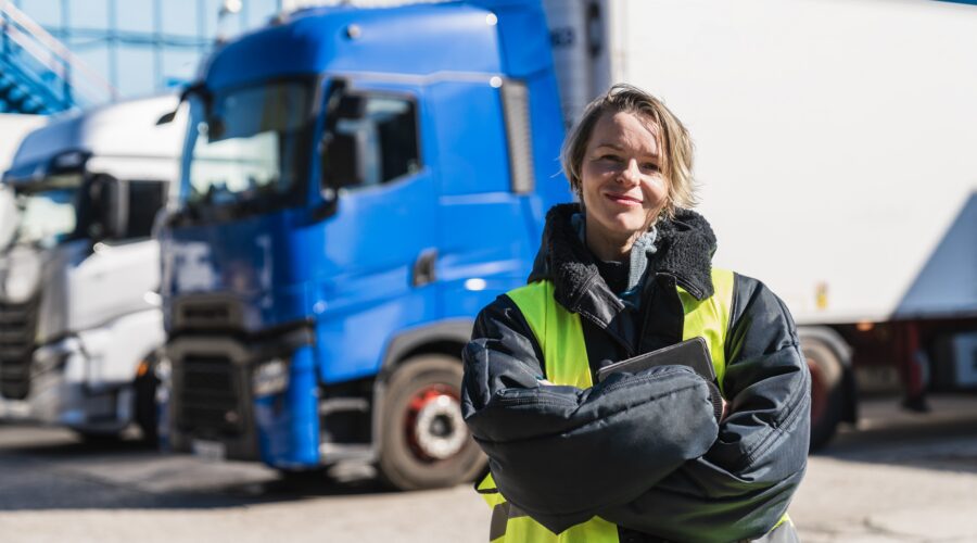 Women working in Australia's logistics industry managing interstate refrigerated freight, temperature controlled transport, and cold storage and transport operations