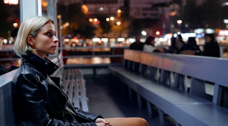 Street furniture in Australia, bus shelters, and security bollards creating a safer and more welcoming public streetscape at night.