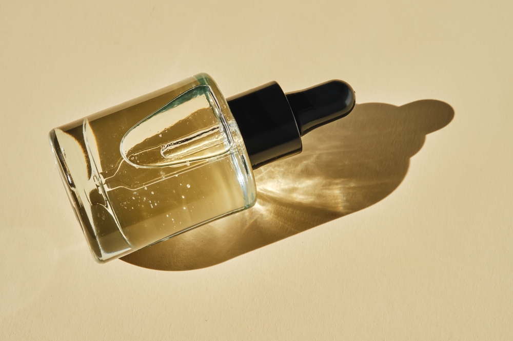 Woman comparing Australian skincare products, active skincare and best retinal products as she considers peptides for skincare.
