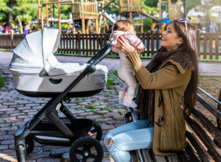 Family-friendly playground featuring thoughtful urban designs, comfortable public seats and practical park furniture for parents and children.